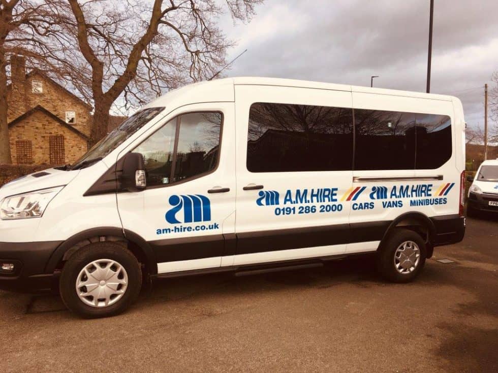 15 seater van for rent near me